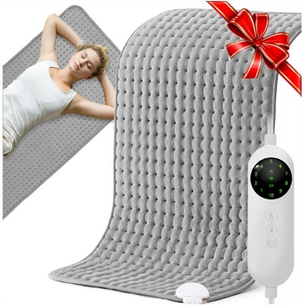 Ultra-Soft XXXL Moist & Dry Therapy Heat Pad with 10 Heat & 3 Timer Settings